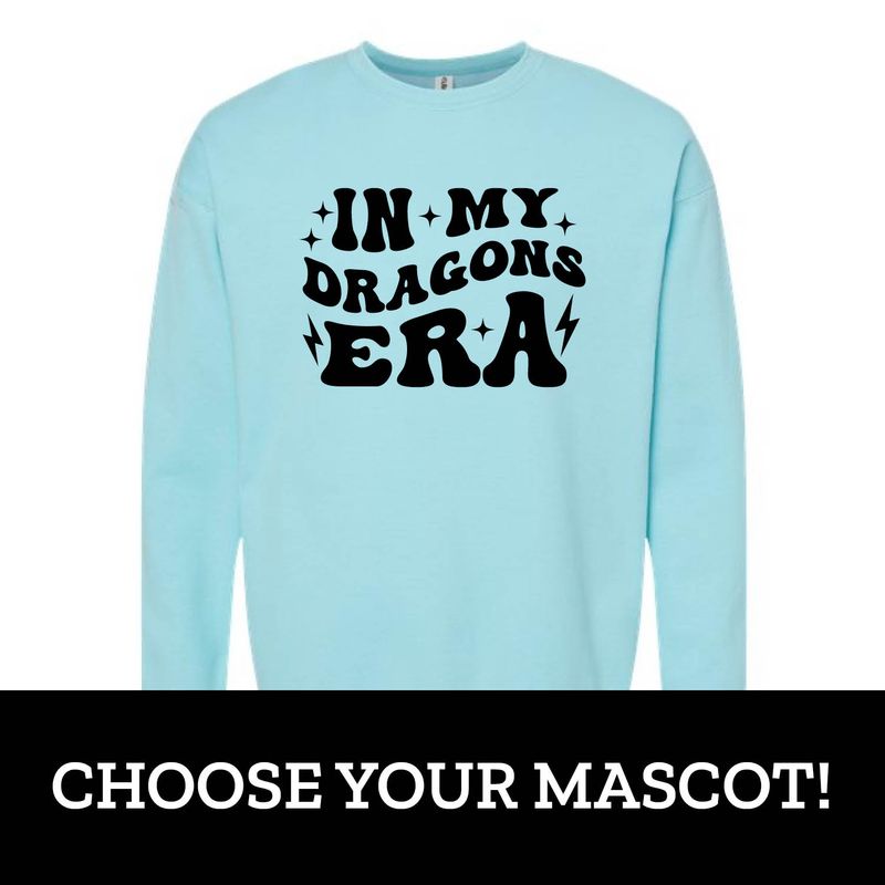 Customizable School Era Fleece Crew Customizable School Era Fleece Crew