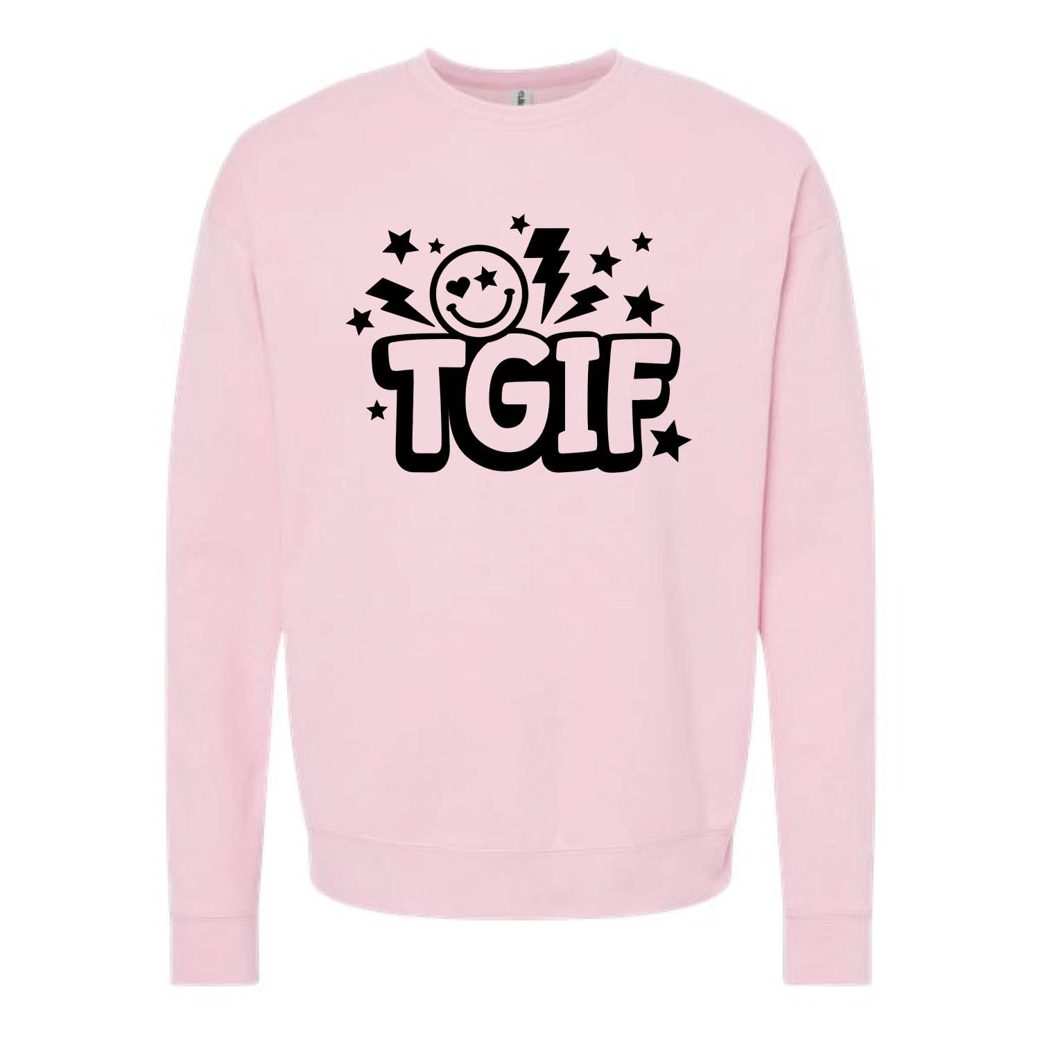 Customizable TGIF Fleece Crew
