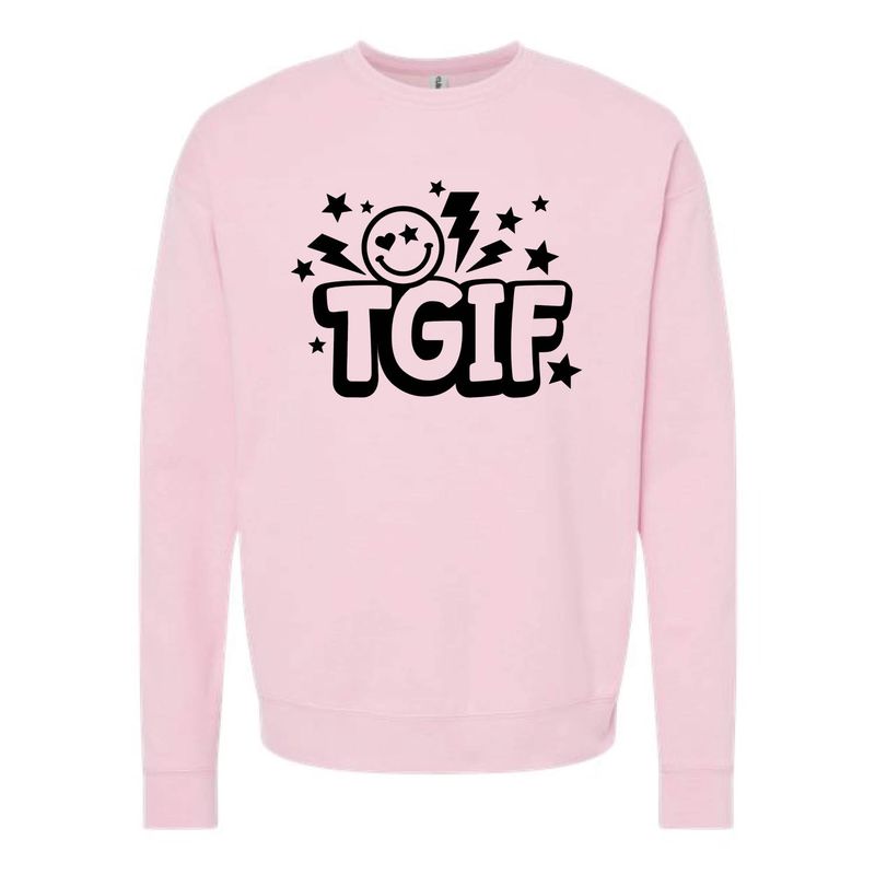 Customizable TGIF Fleece Crew Customizable TGIF Fleece Crew