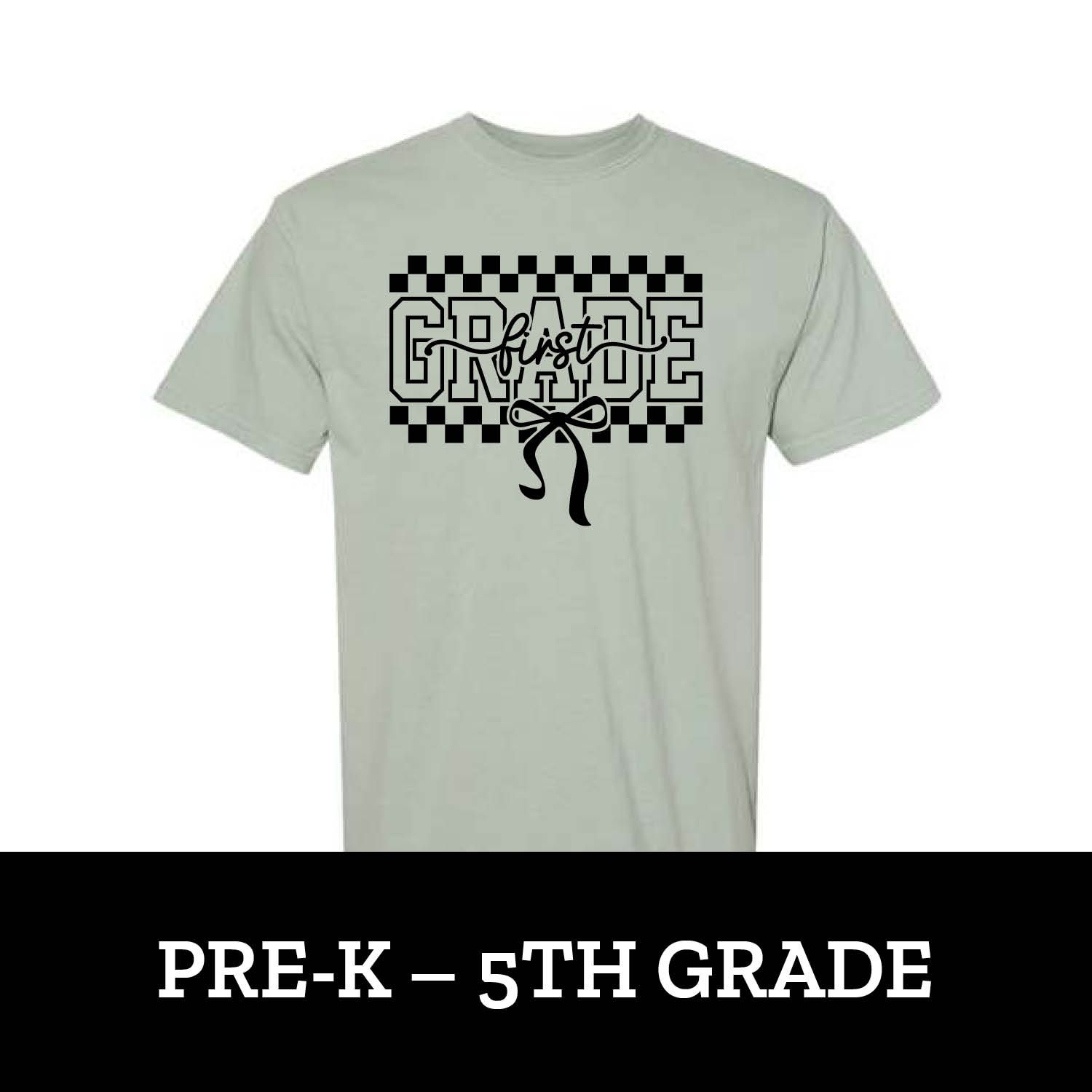 Customizable Bow Grade (PreK-5th) Short Sleeve