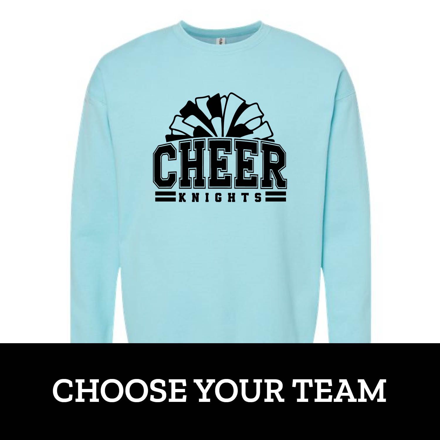 Customizable Team Cheer Fleece Crew