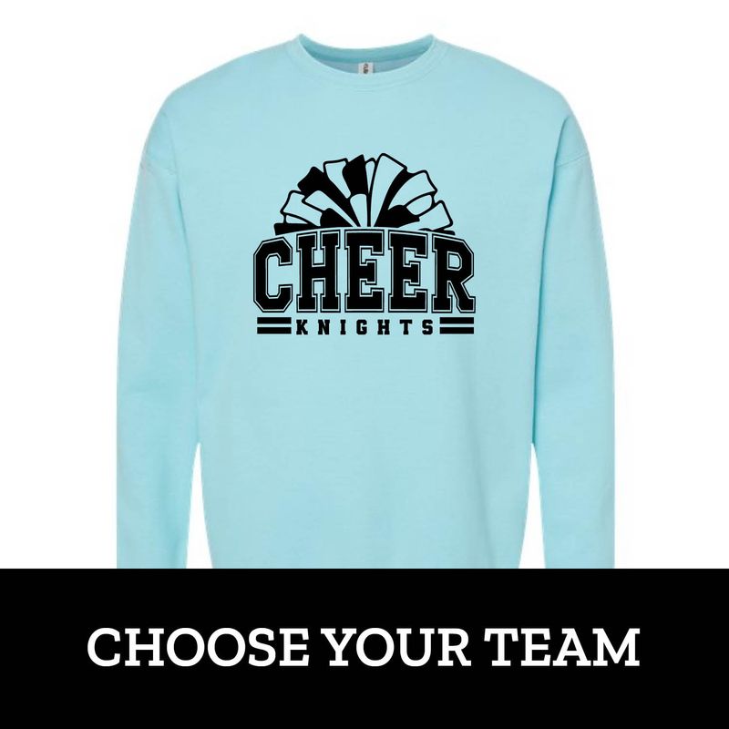Customizable Team Cheer Fleece Crew