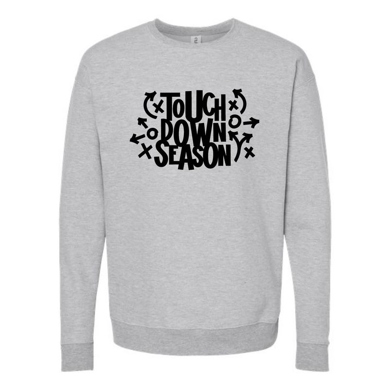 Customizable Touch Down Season Fleece Crew