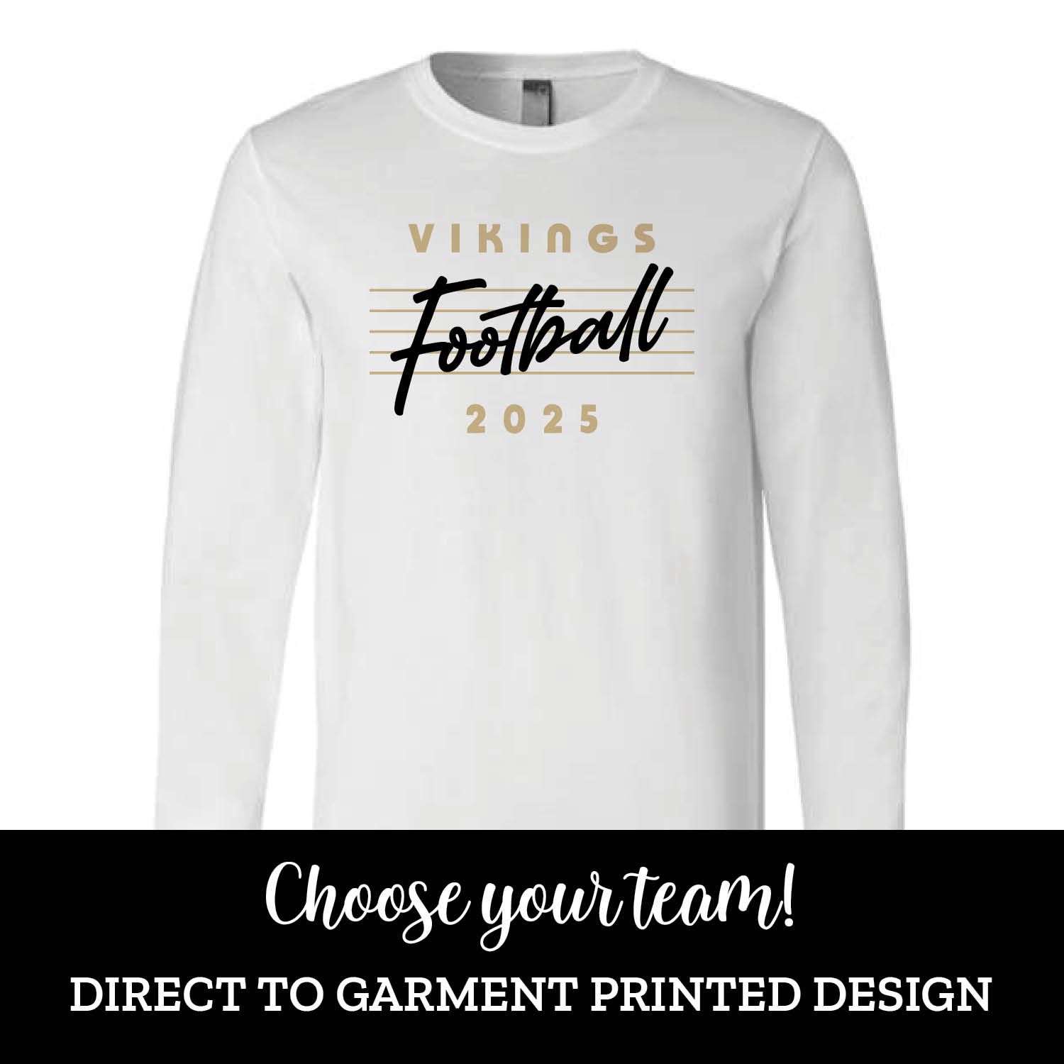 2025 Team Football Long Sleeve