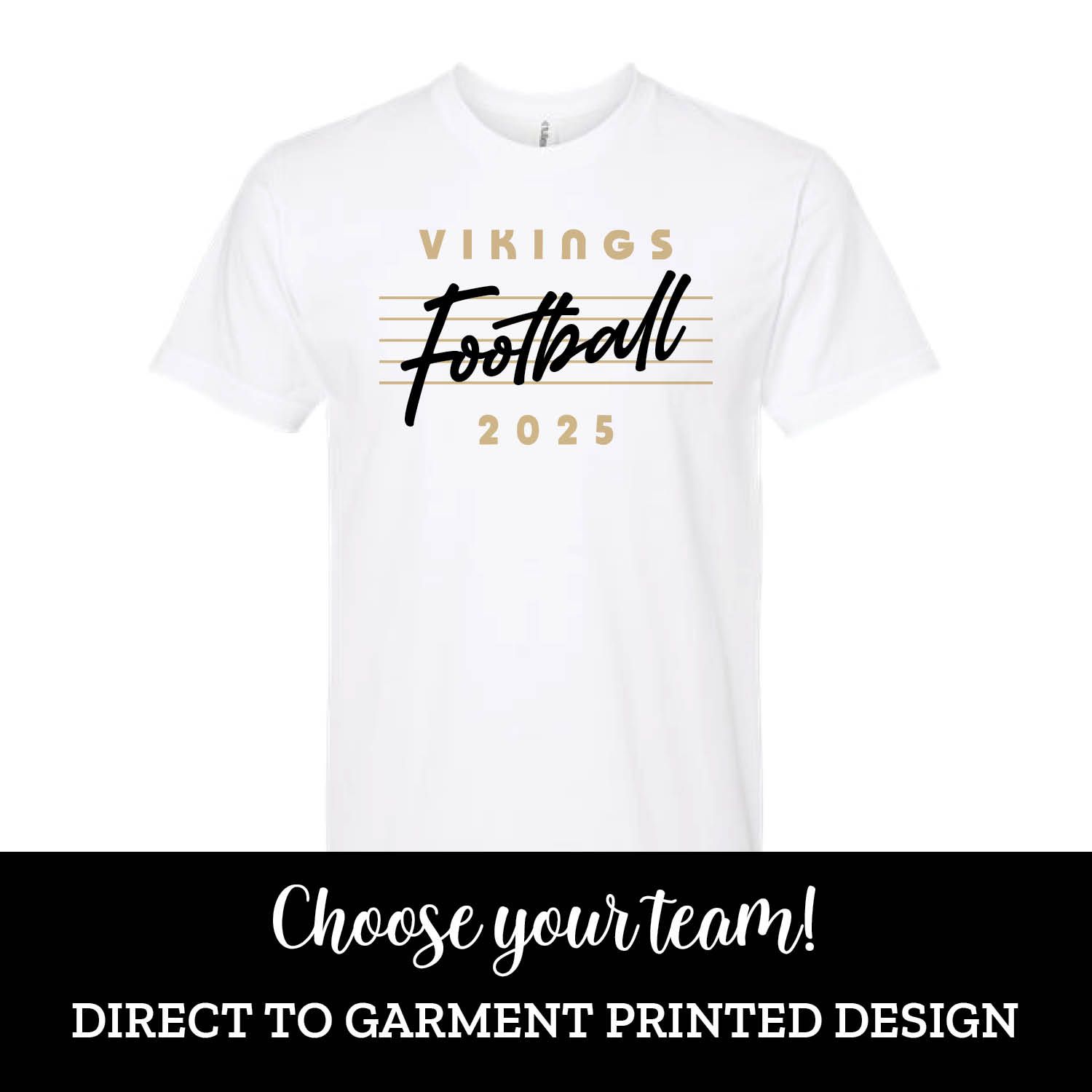 2025 Team Football Short Sleeve