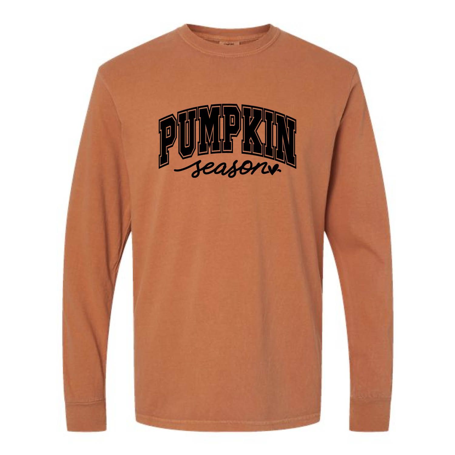 Customizable Pumpkin Season Long Sleeve