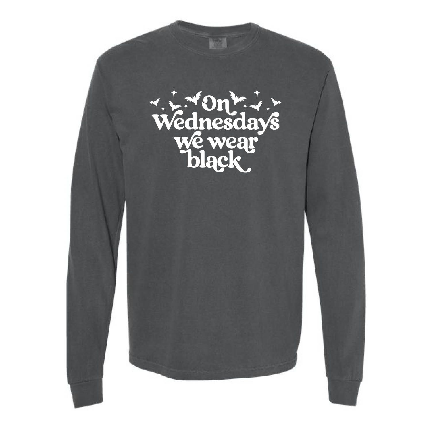 Customizable We Wear Black Long Sleeve