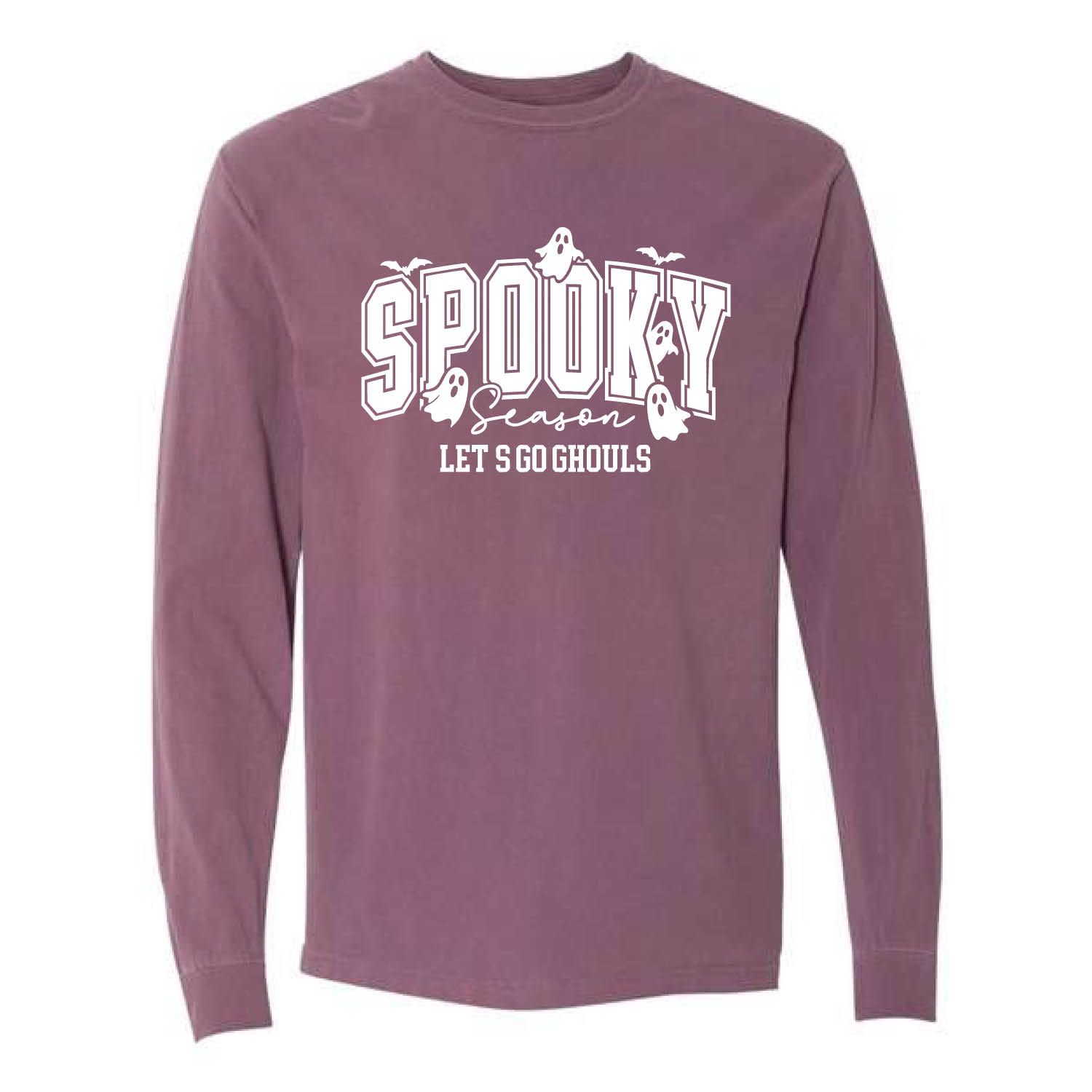 Customizable Spooky Season Long Sleeve