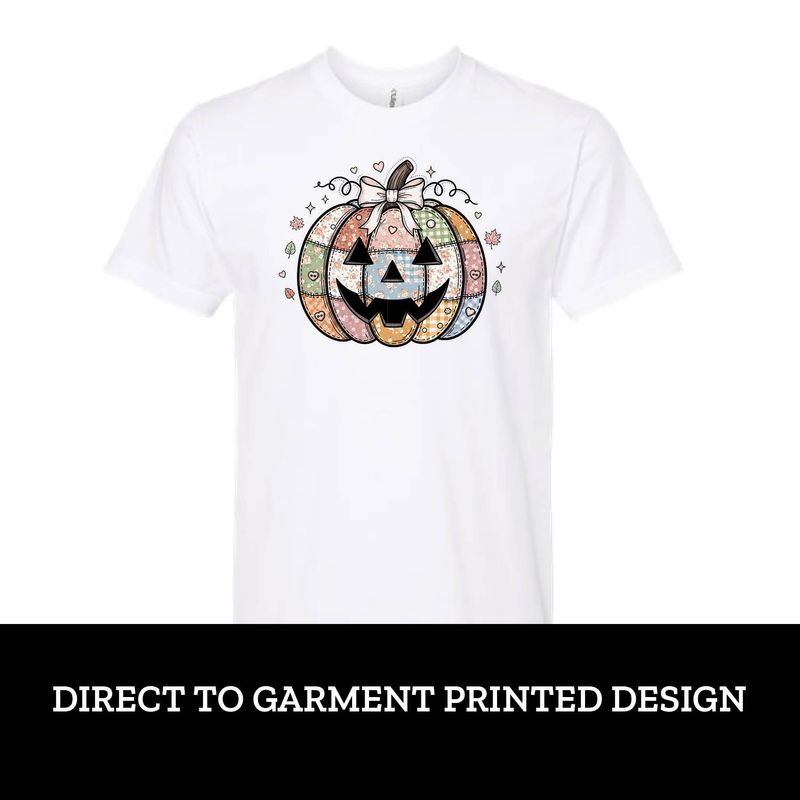 Patch Pumpkin Short Sleeve