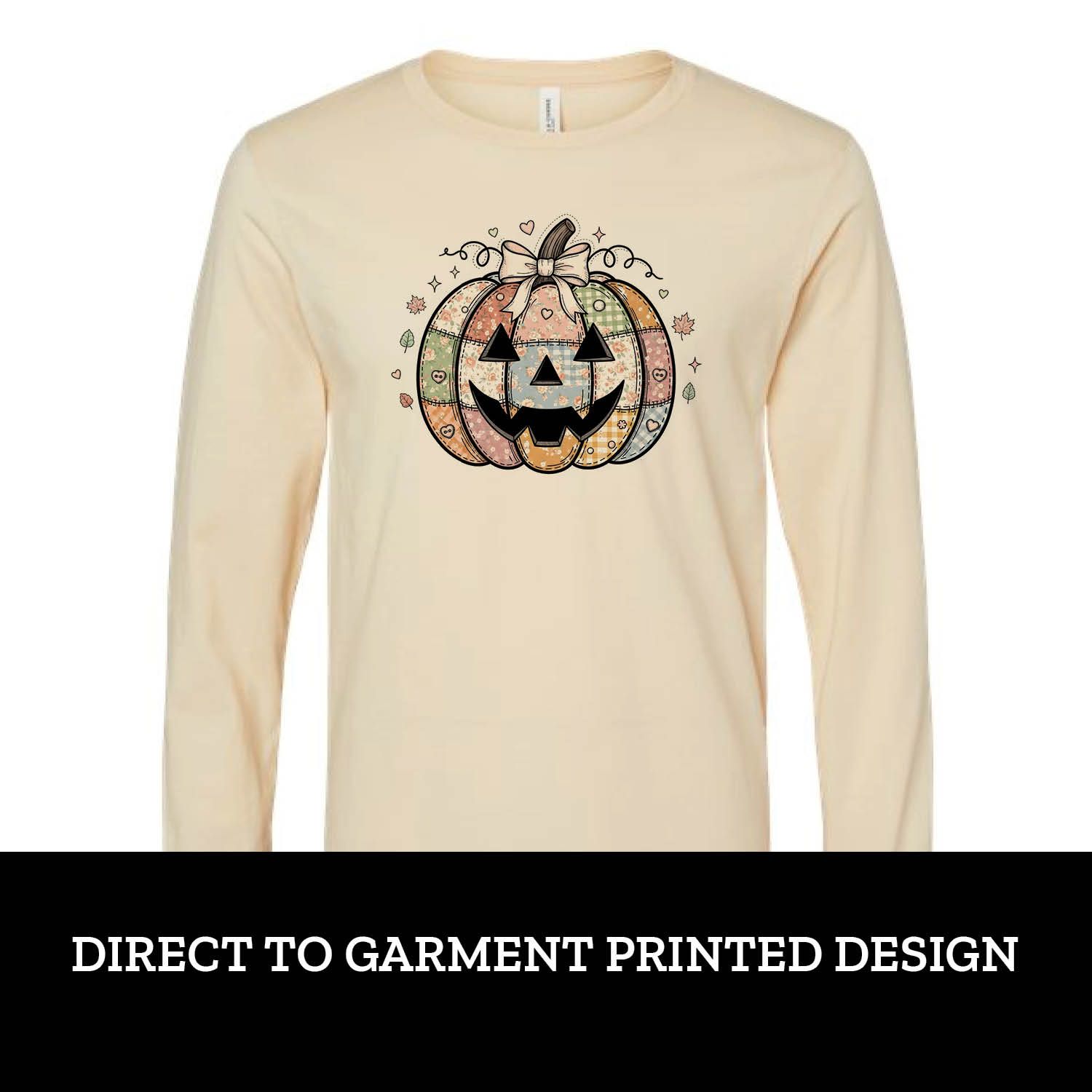 Patch Pumpkin Long Sleeve