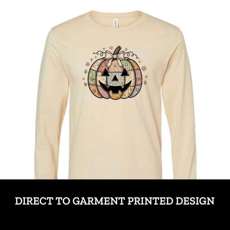 Patch Pumpkin Long Sleeve