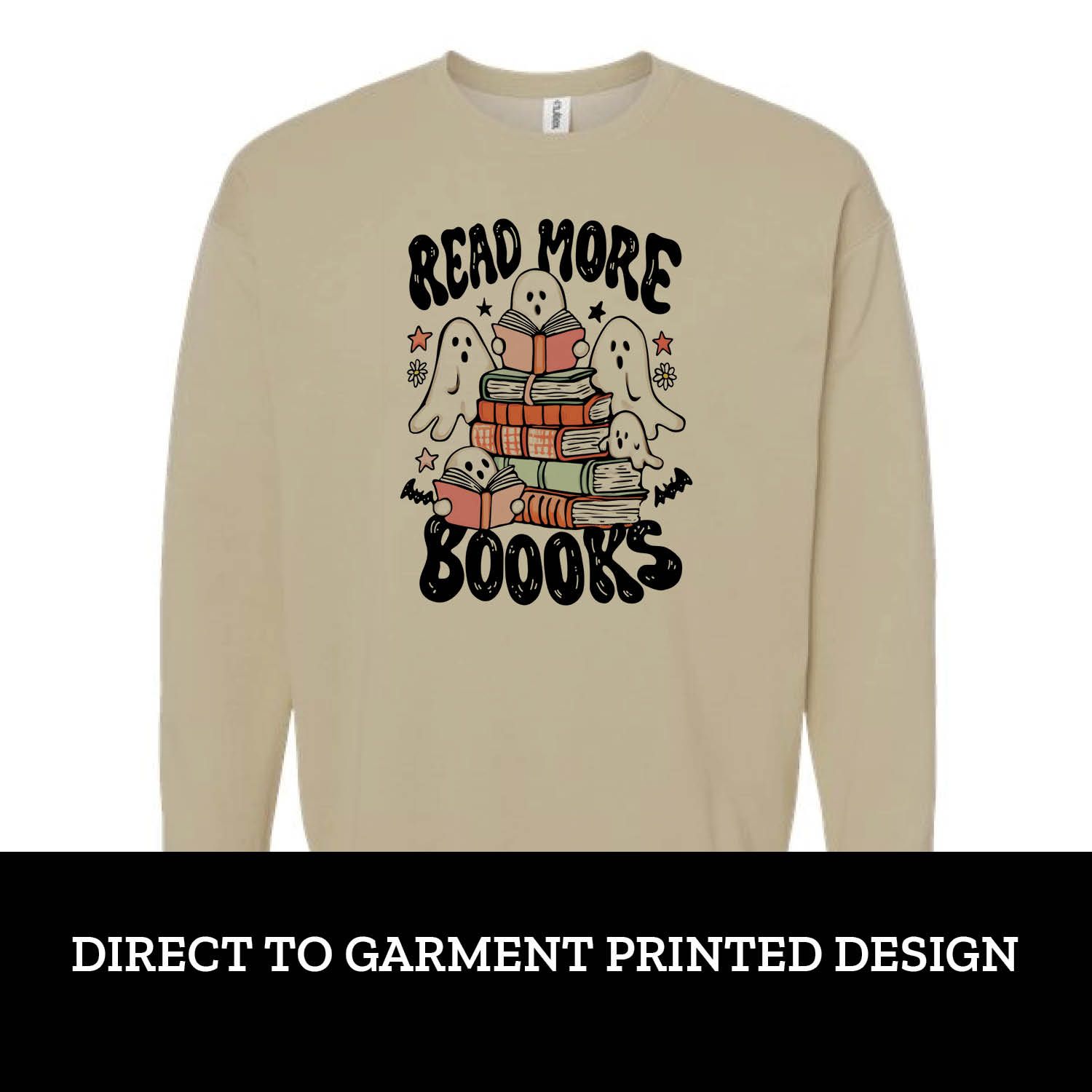 Read More Boooks Fleece Crew