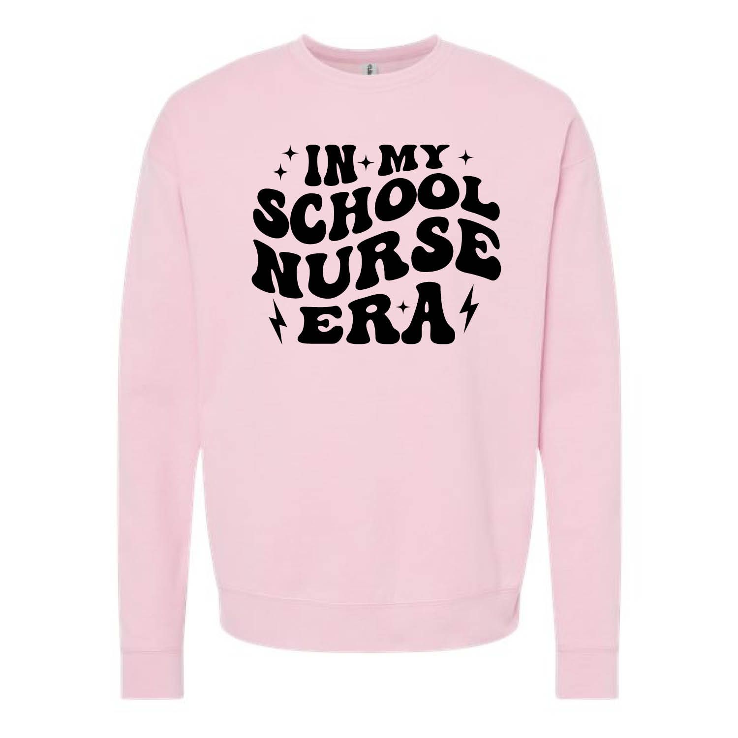 Customizable School Nurse Era Fleece Crew