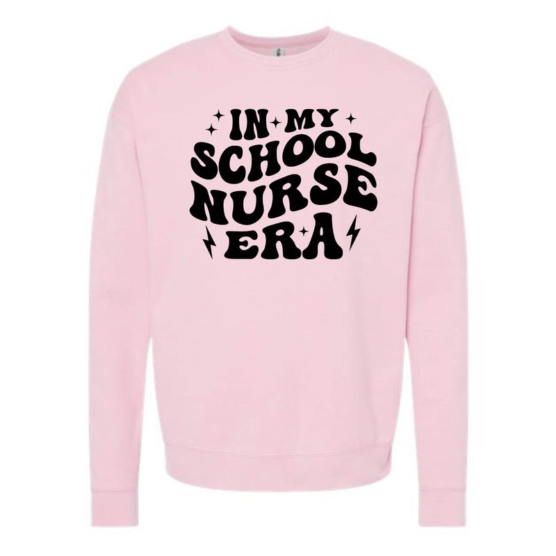 Customizable School Nurse Era Fleece Crew