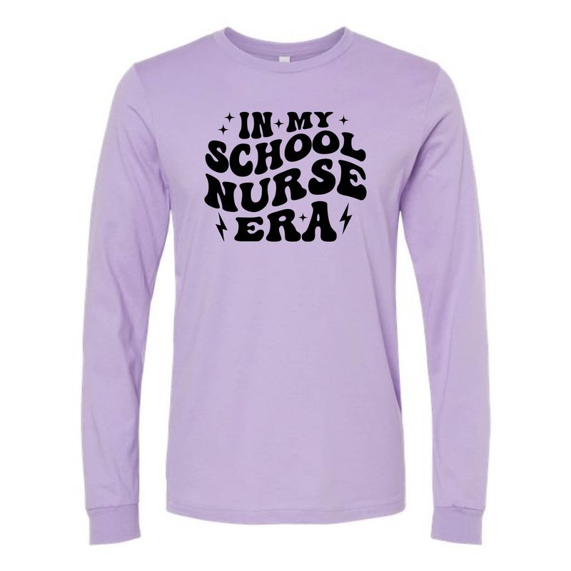 Customizable School Nurse Era Long Sleeve