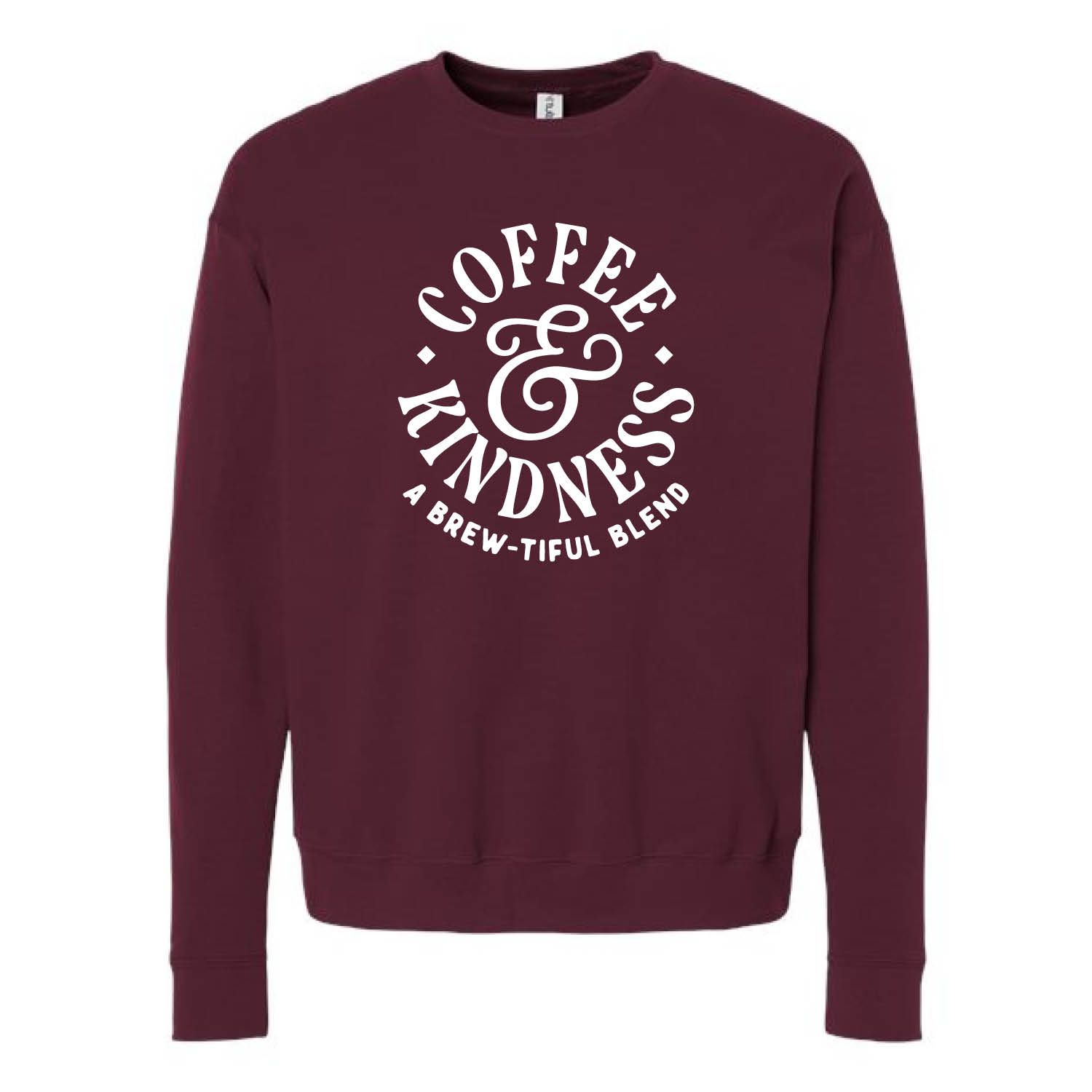 Customizable Coffee & Kindness Fleece Crew
