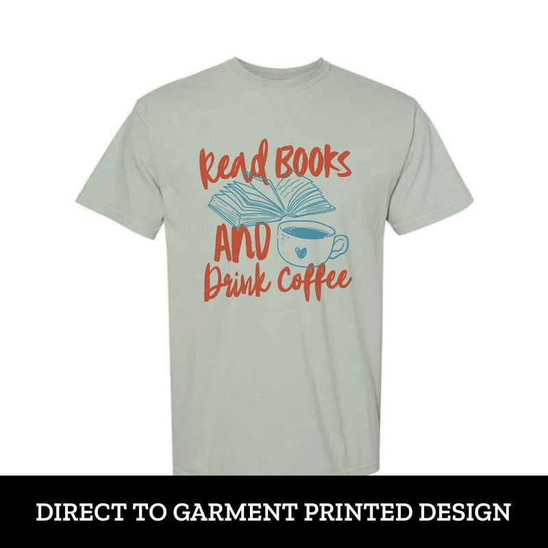 Books and Coffee Short Sleeve