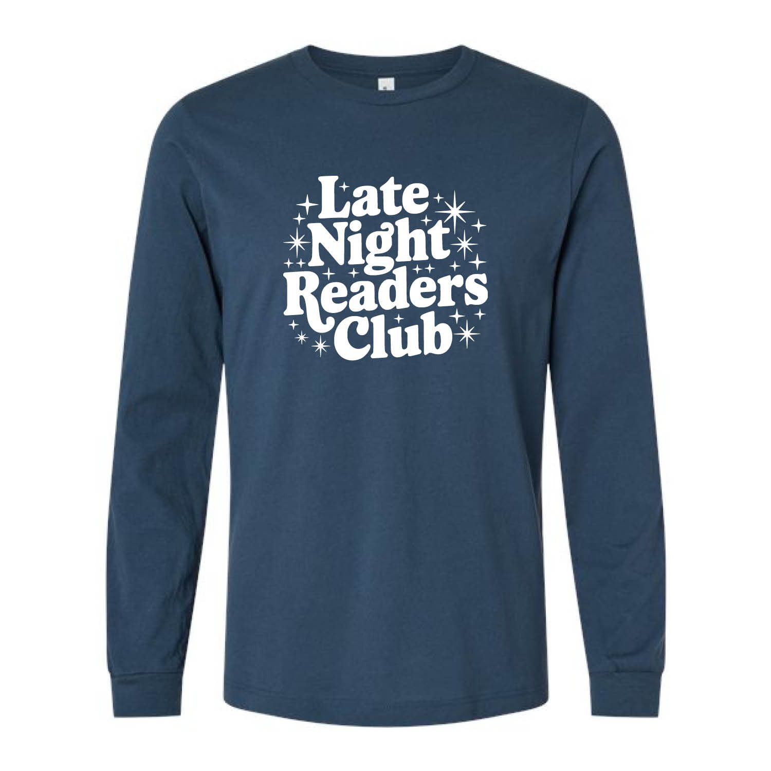 Customizable Late Night Readers Club Long Sleeve