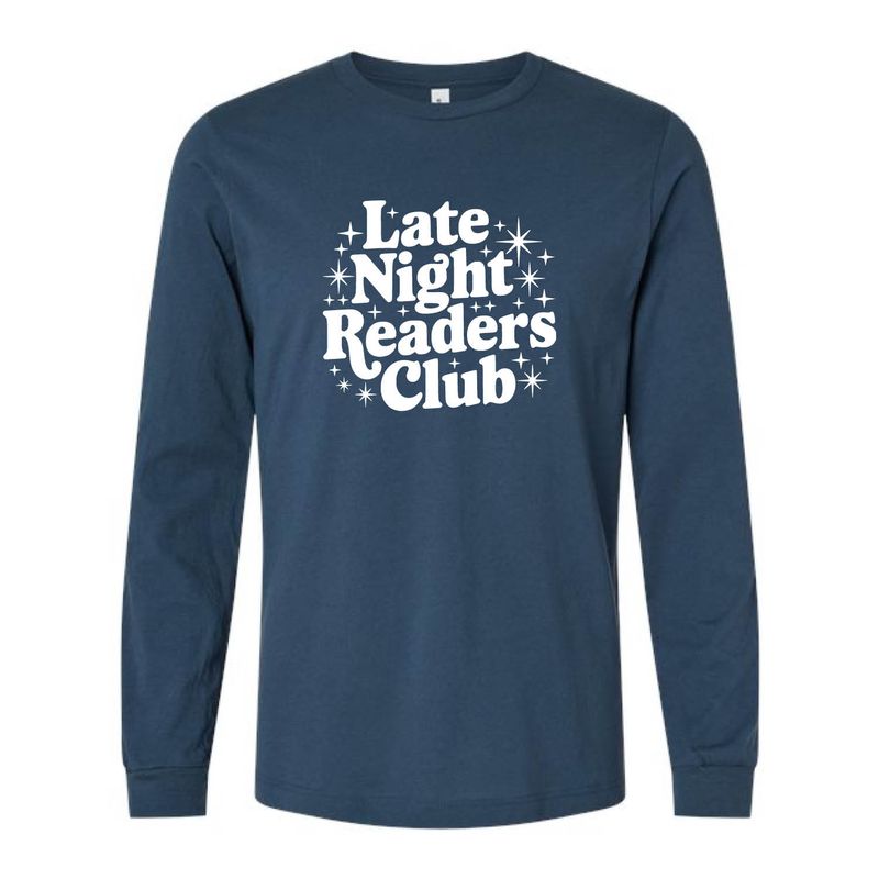 Customizable Late Night Readers Club Long Sleeve