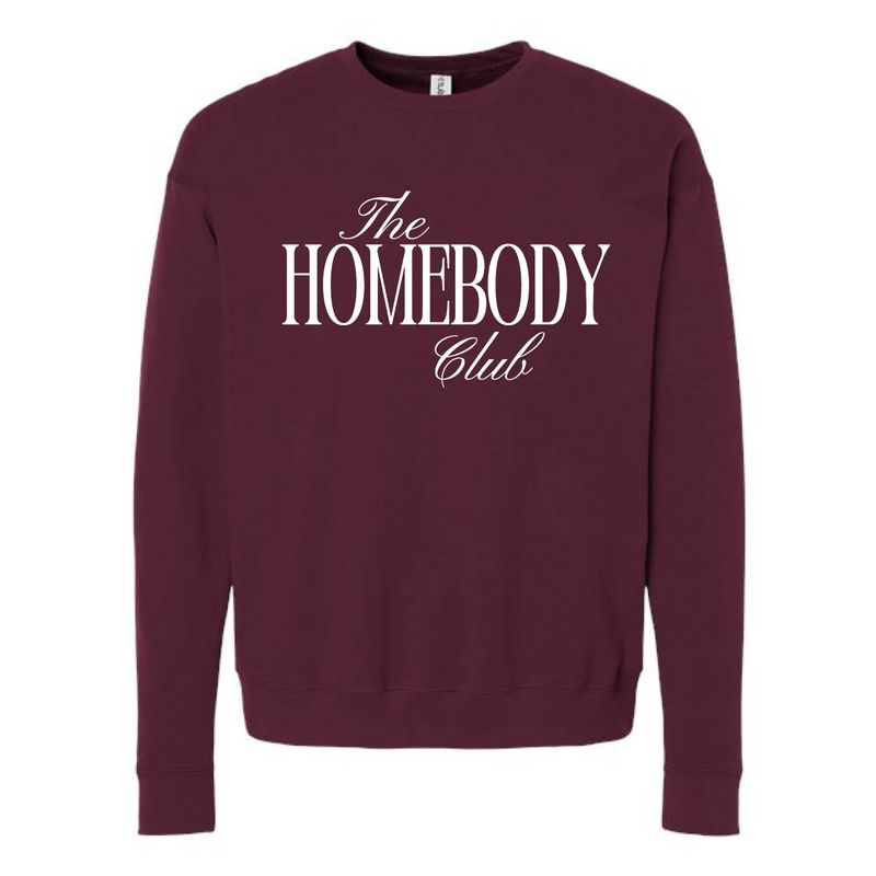 Customizable Homebody Club Fleece Crew