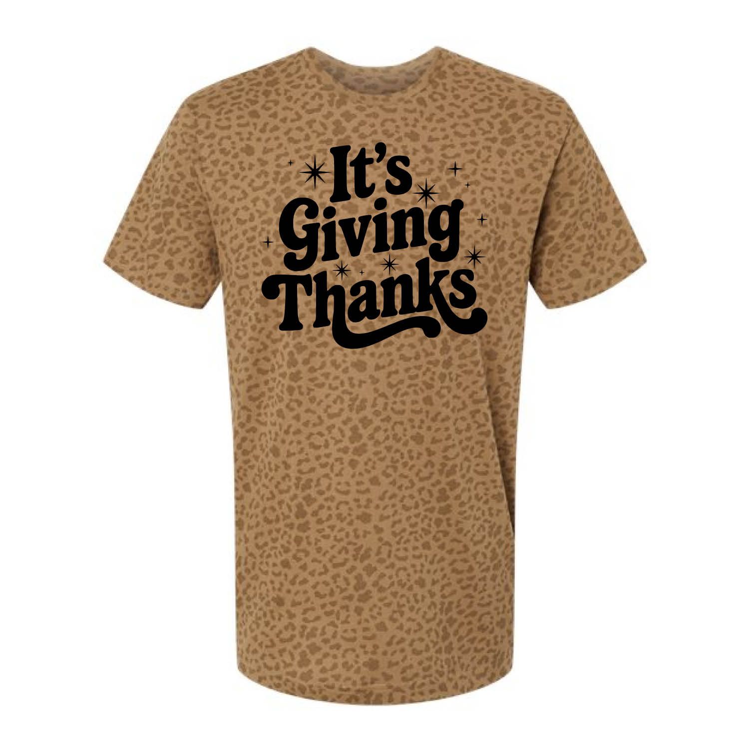 Customizable It's Giving Thanks Short Sleeve Customizable It's Giving Thanks Short Sleeve
