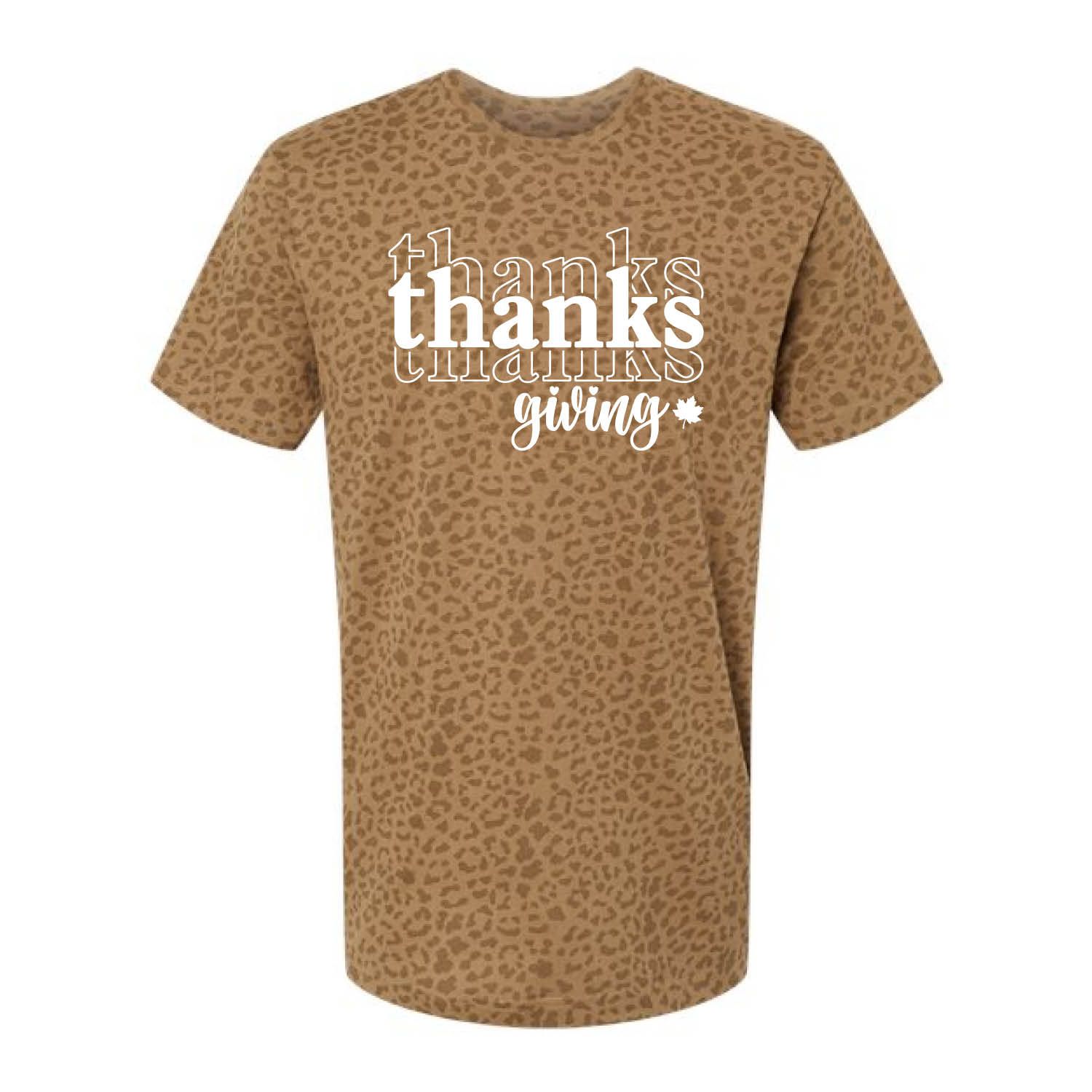 Customizable Thanks Giving Short Sleeve