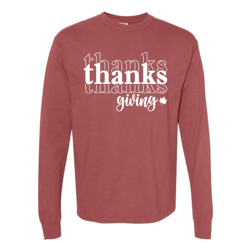 Customizable Thanks Giving Long Sleeve Customizable Thanks Giving Long Sleeve