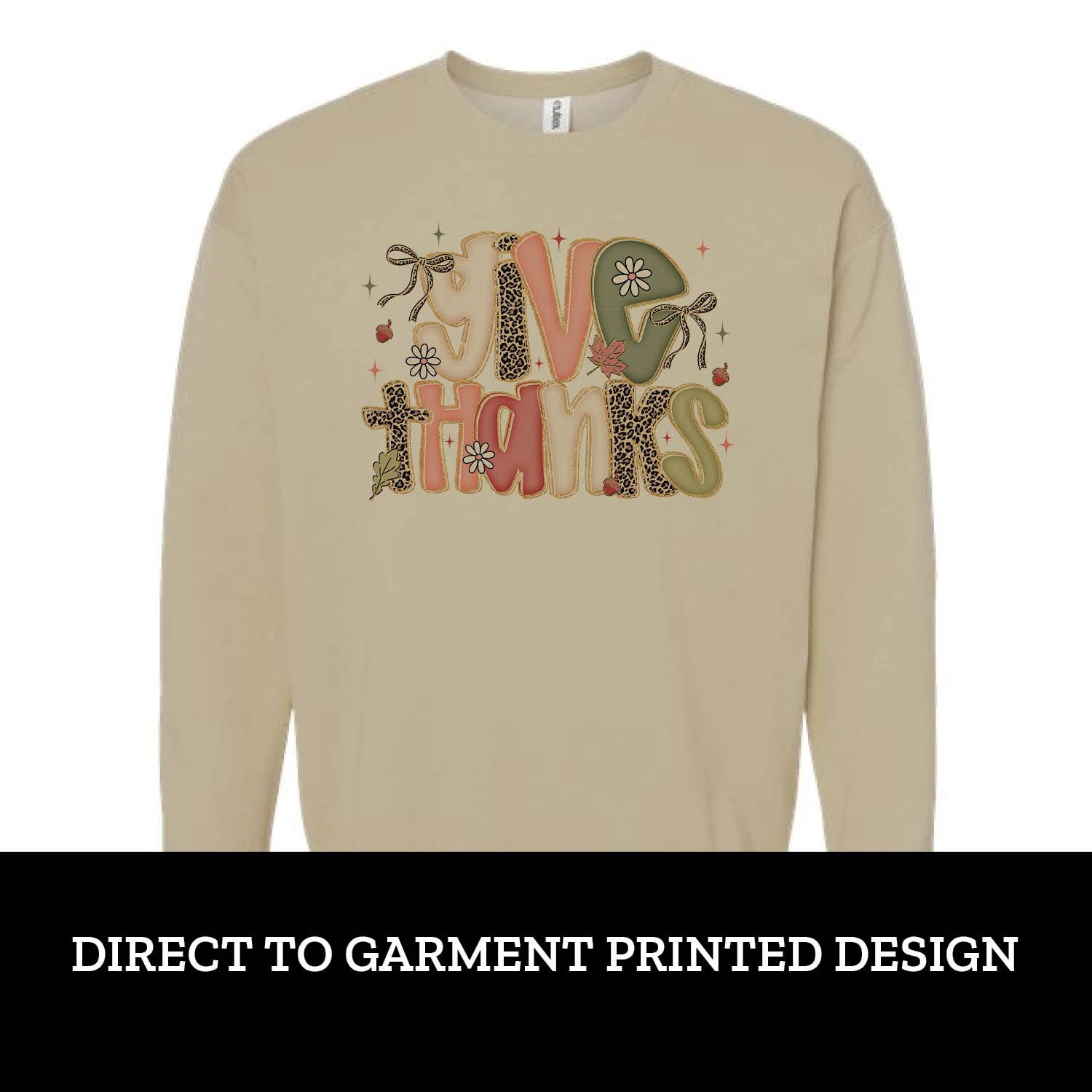 Give Thanks Fleece Crew Give Thanks Fleece Crew