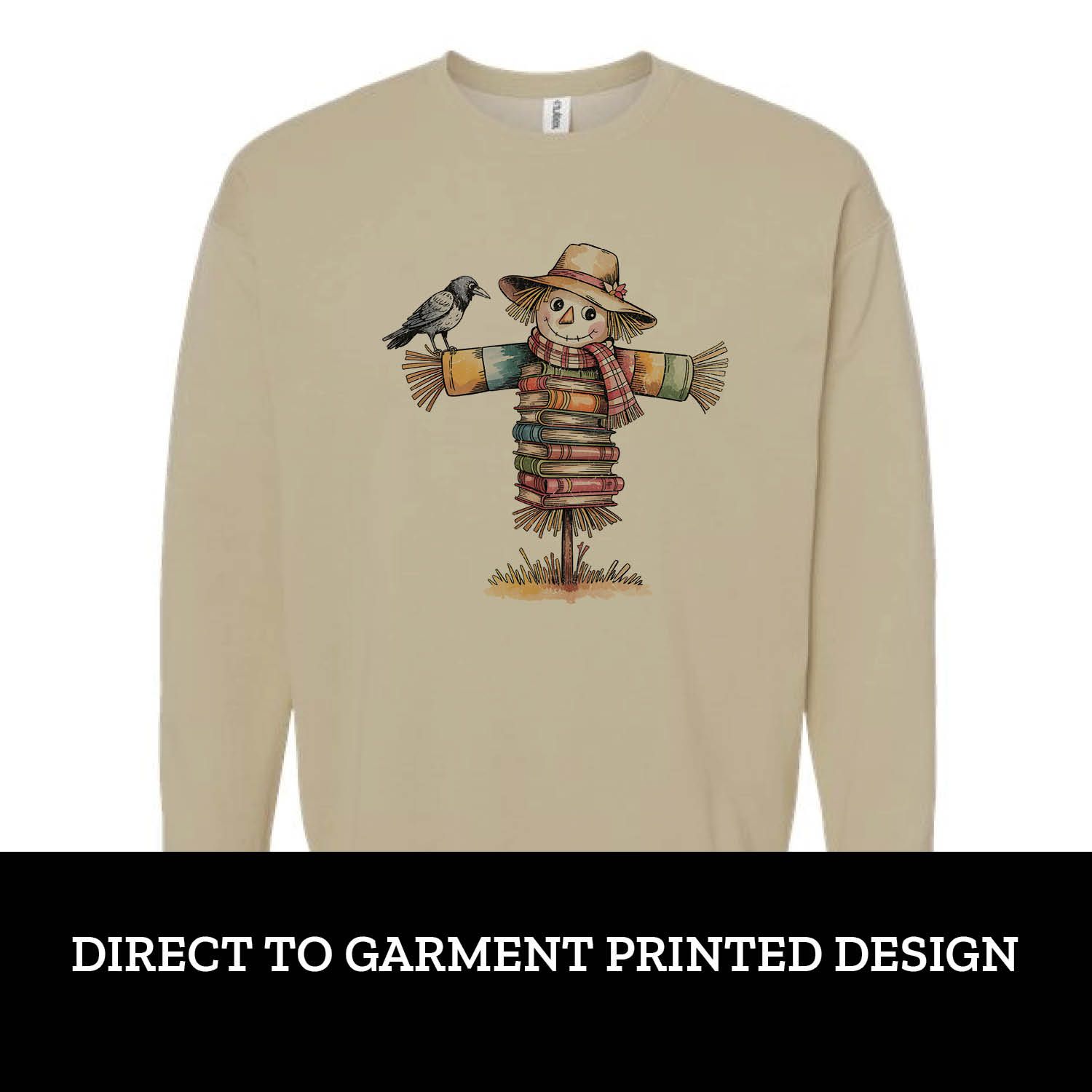 Book Scarecrow Fleece Crew Book Scarecrow Fleece Crew