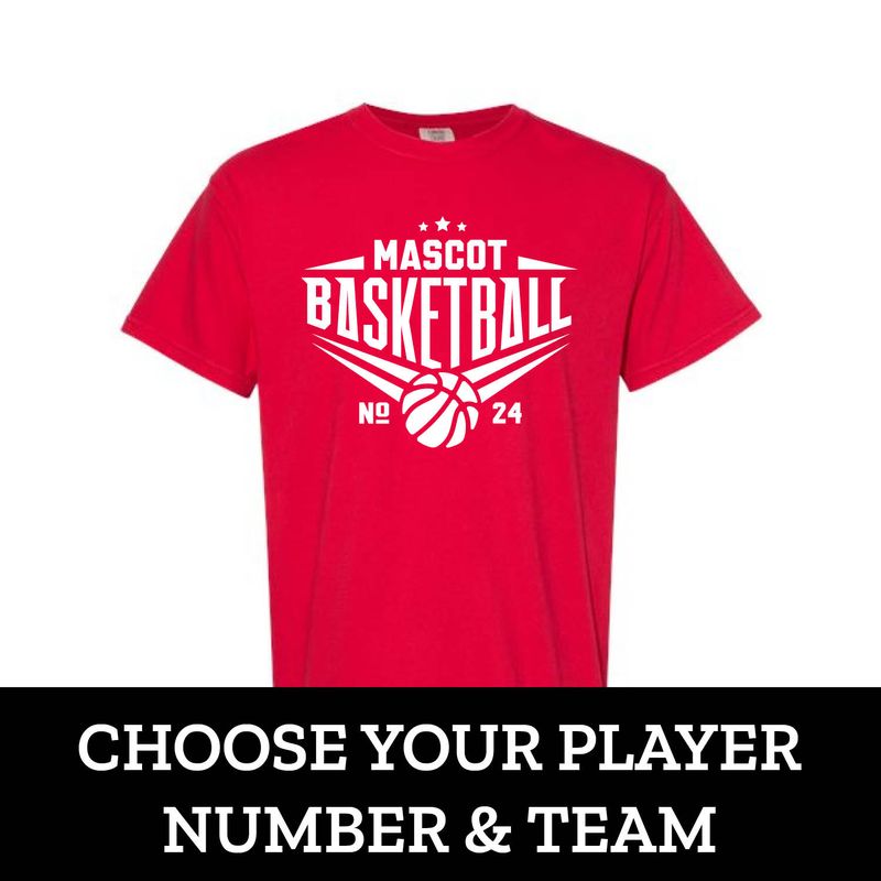 Customizable Team Basketball Number Short Sleeve Customizable Team Basketball Number Short Sleeve