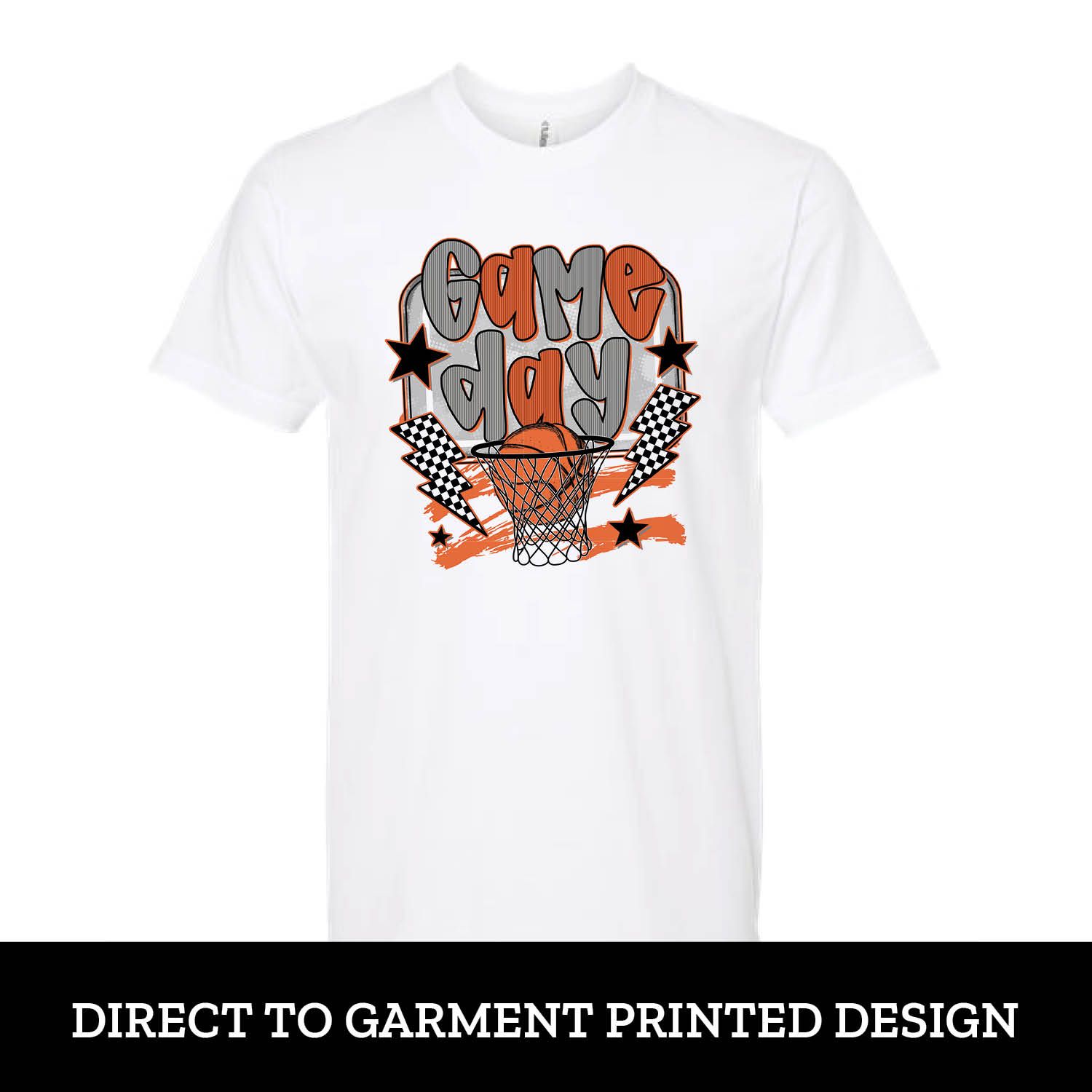 Basketball Game Day Short Sleeve Basketball Game Day Short Sleeve