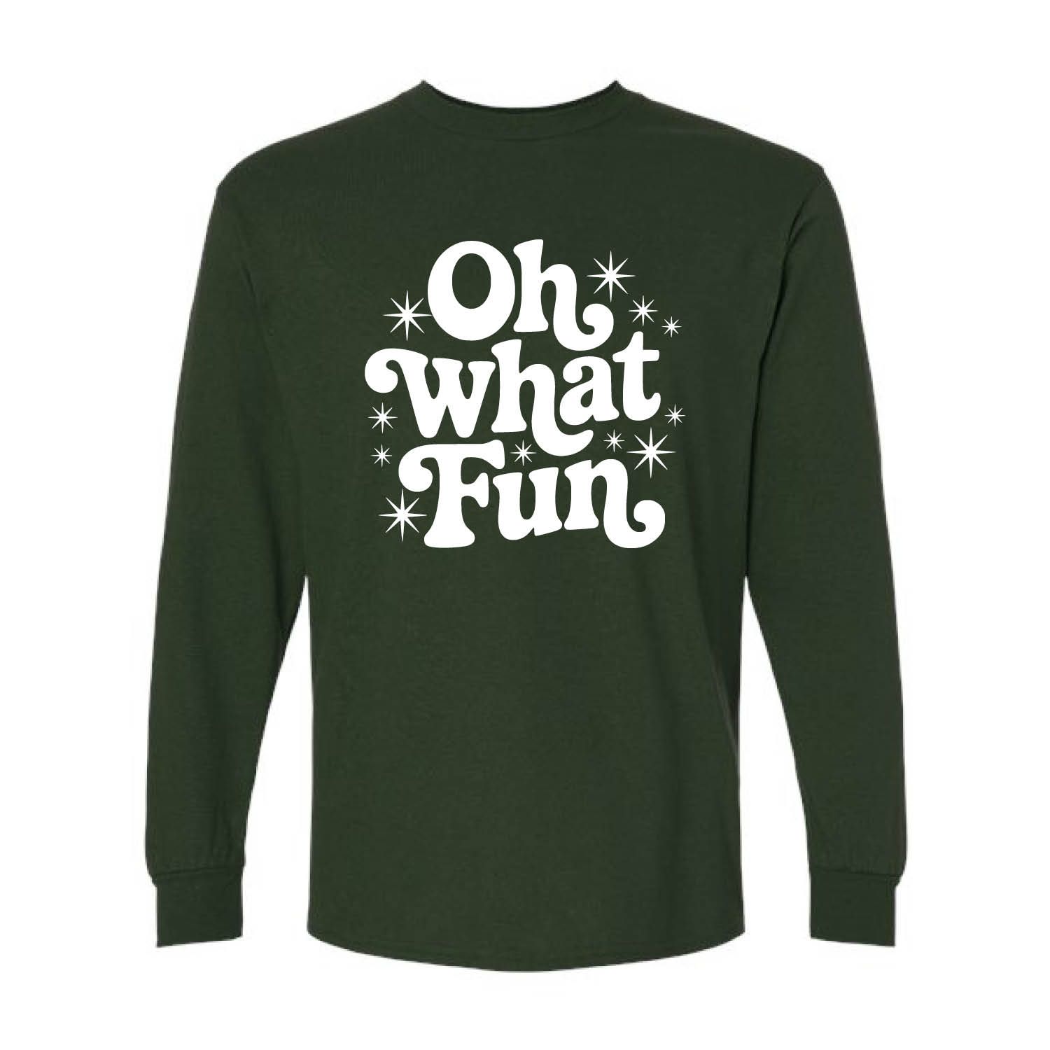 Customizable Oh What Fun Long Sleeve Customizable Oh What Fun Long Sleeve