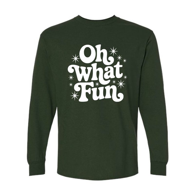 Customizable Oh What Fun Long Sleeve