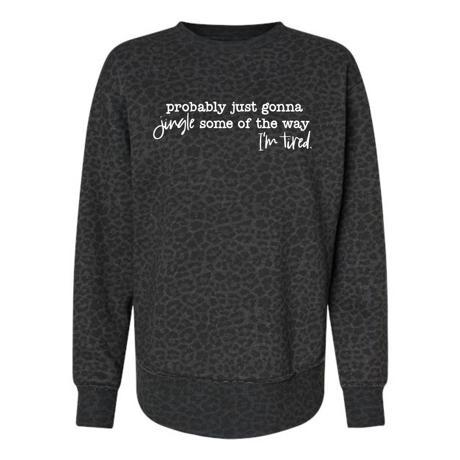 Customizable Jingle Some of the Way Fleece Crew Customizable Jingle Some of the Way Fleece Crew