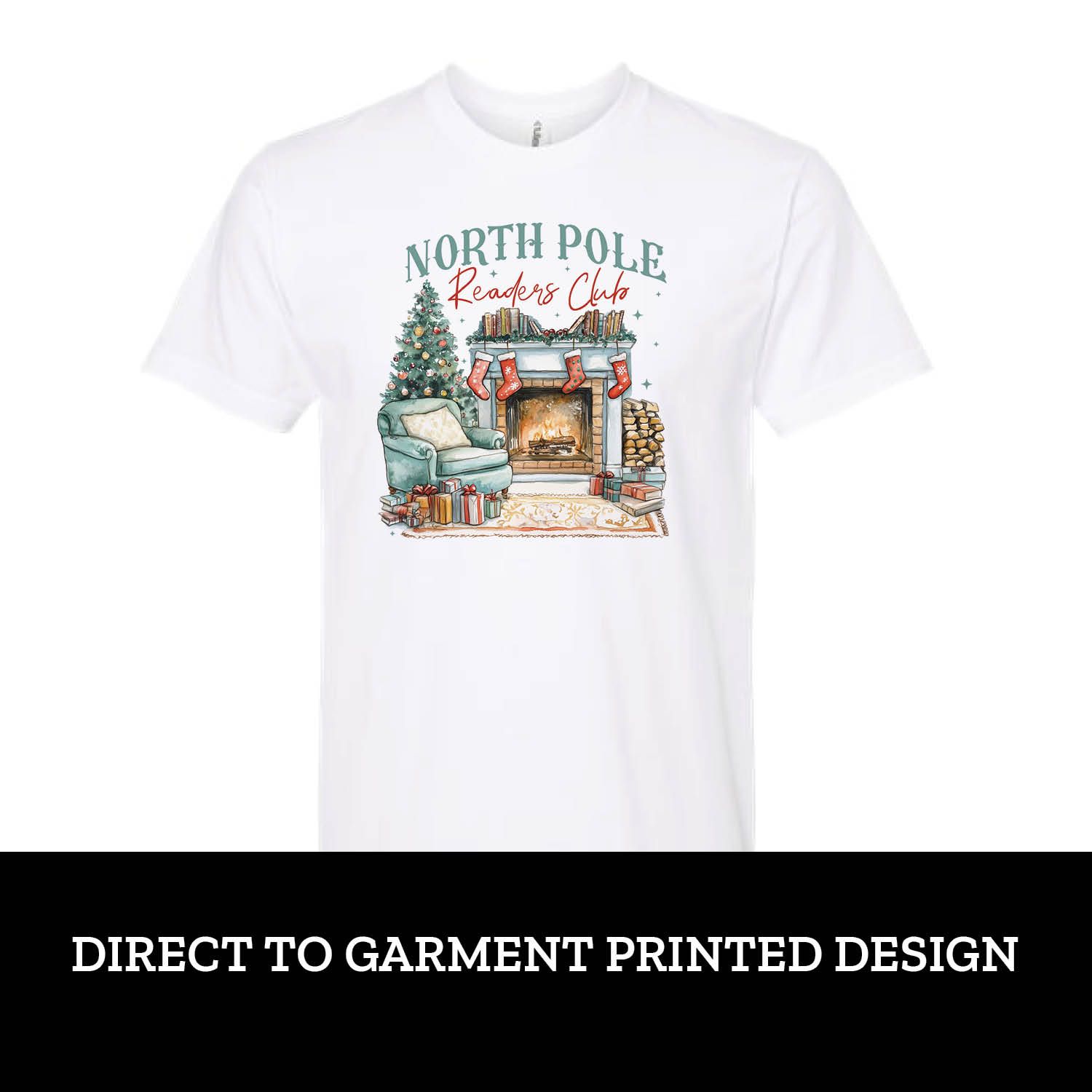 North Pole Readers Club Short Sleeve North Pole Readers Club Short Sleeve