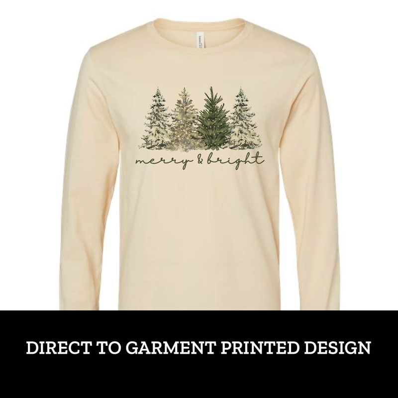 Merry & Bright Trees Long Sleeve Merry & Bright Trees Long Sleeve