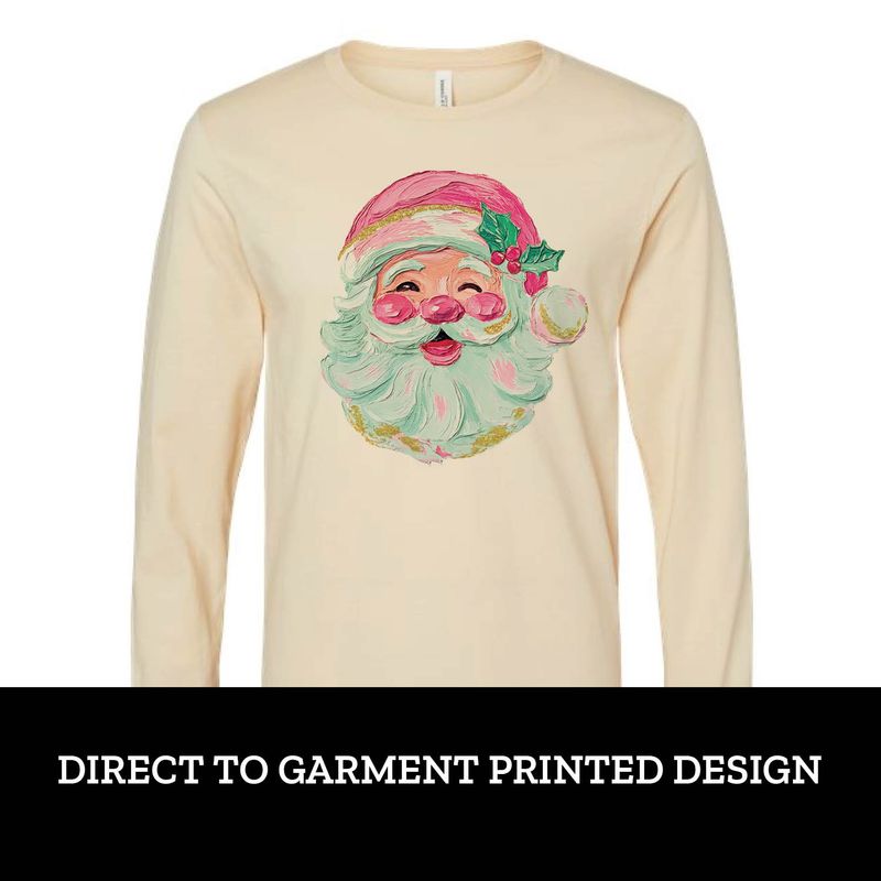 Painted Santa Long Sleeve Painted Santa Long Sleeve