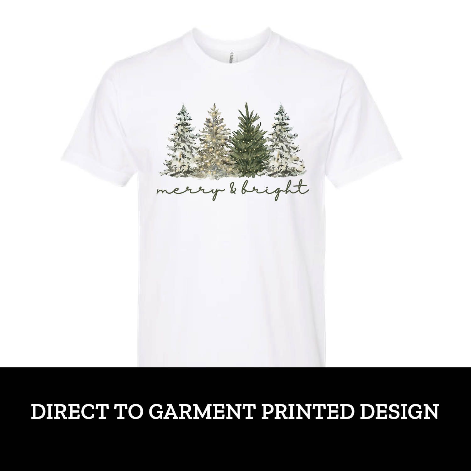 Merry & Bright Trees Short Sleeve Merry & Bright Trees Short Sleeve