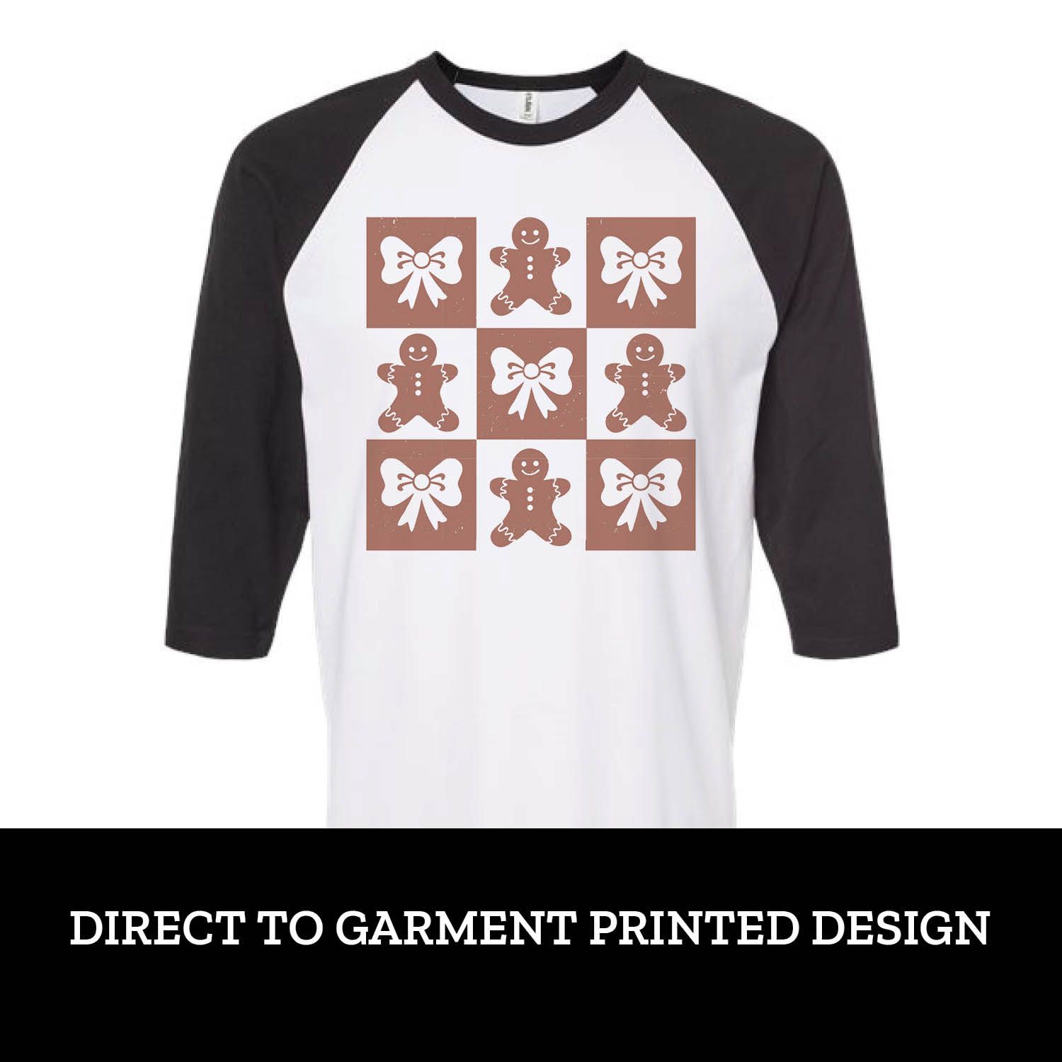 Gingerbread Bow Raglan Gingerbread Bow Raglan