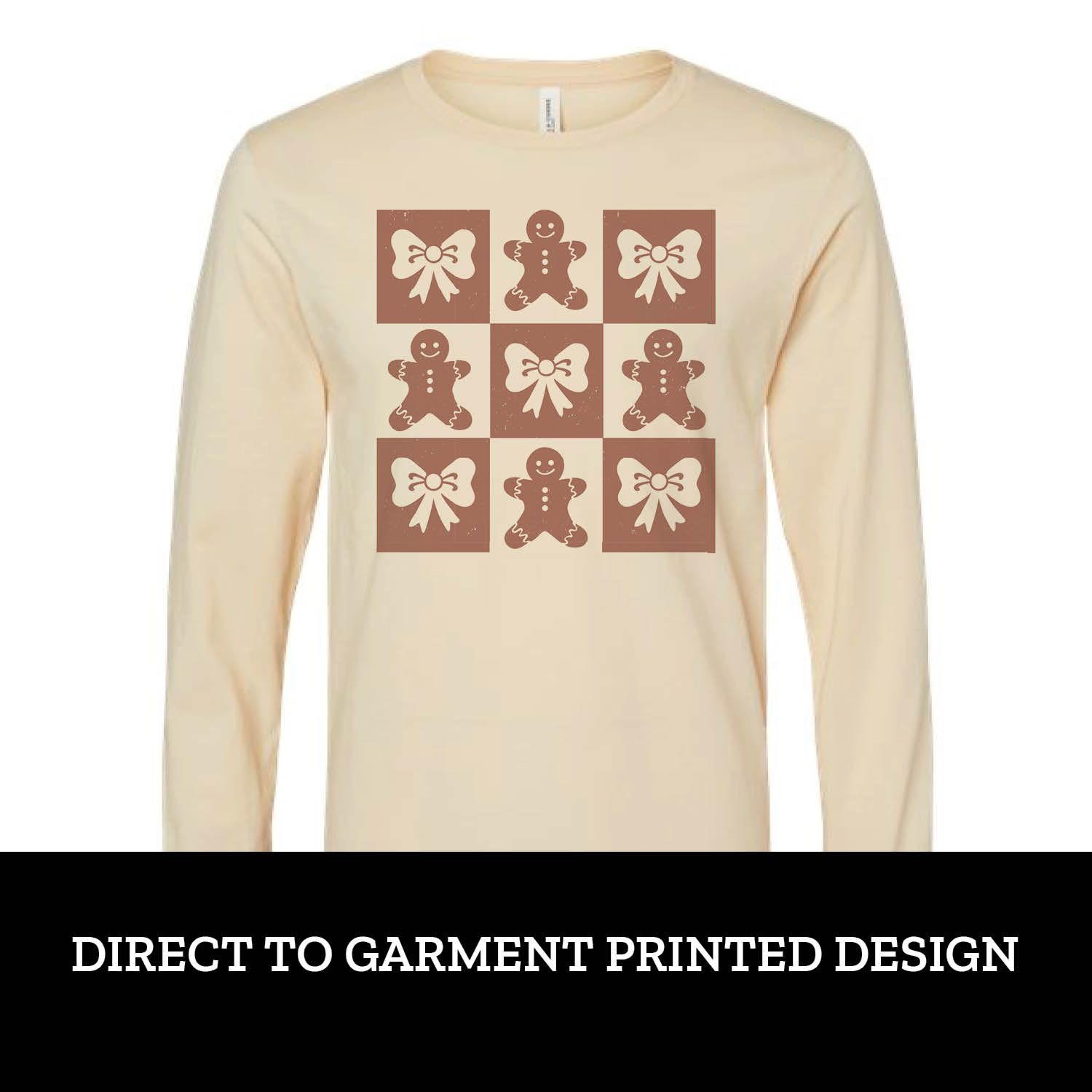 Gingerbread Bow Long Sleeve Gingerbread Bow Long Sleeve