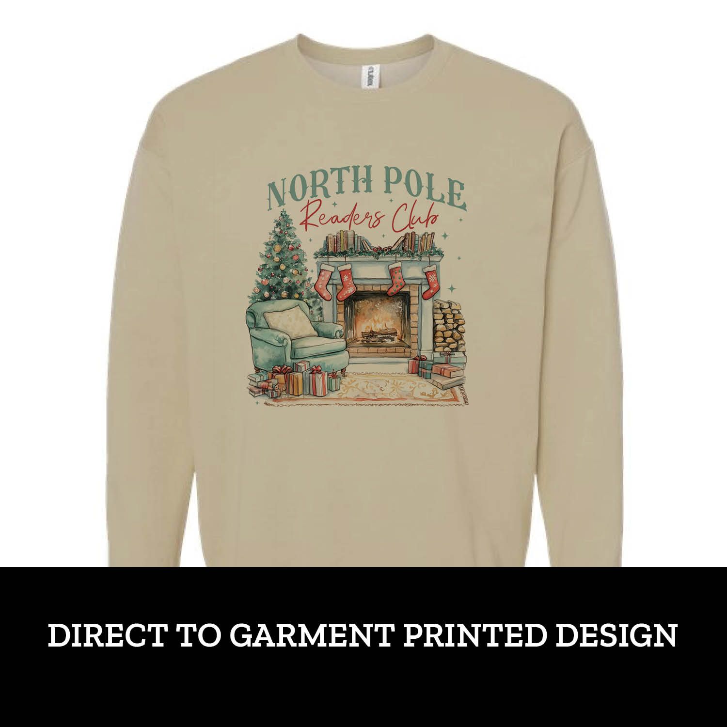 North Pole Readers Club Fleece Crew