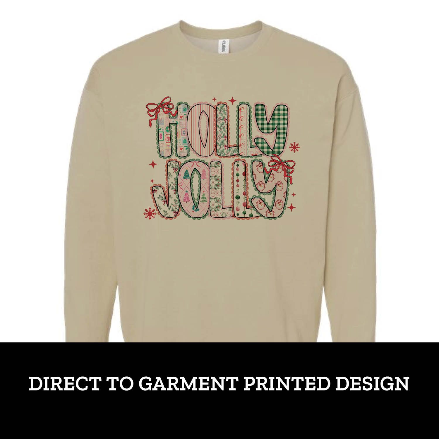 Holly Jolly Fleece Crew Holly Jolly Fleece Crew