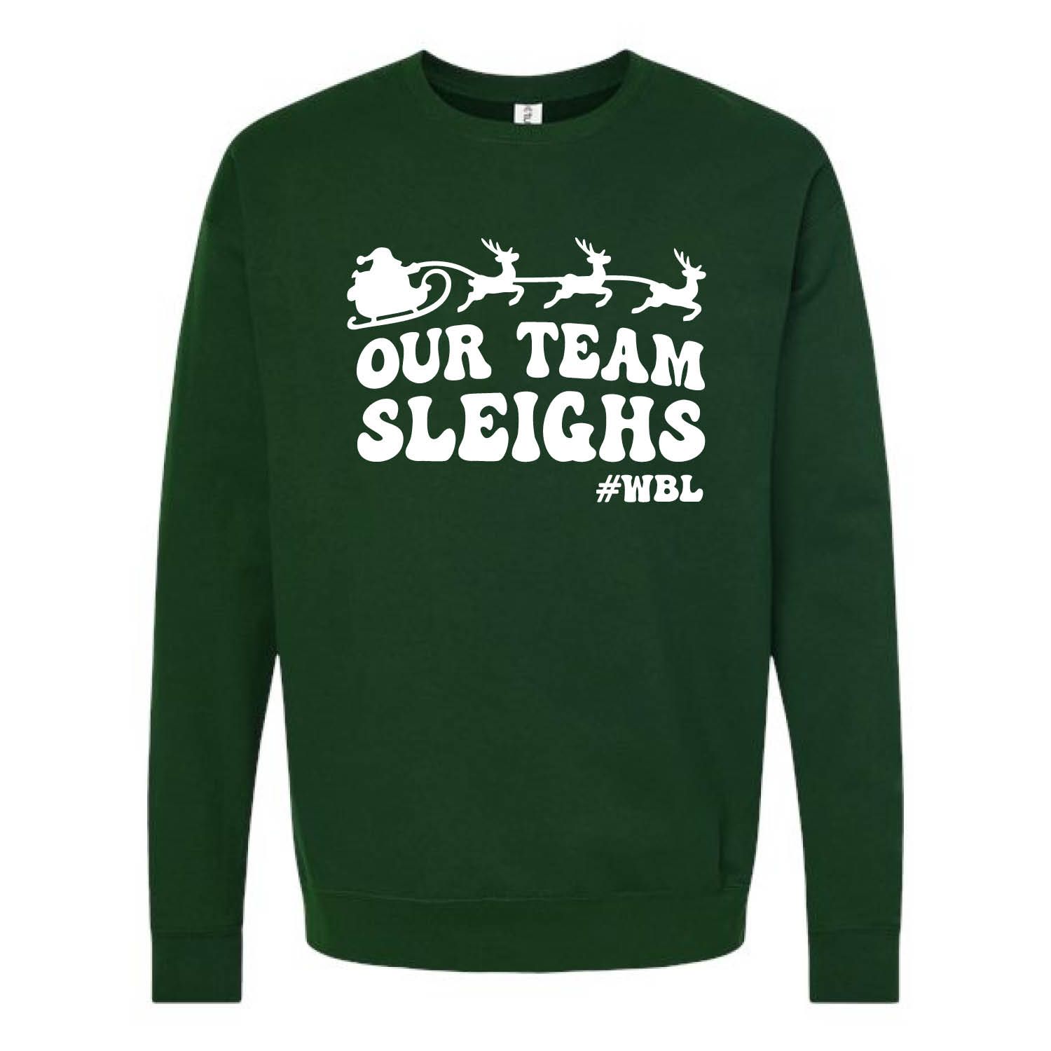 WBL Team Sleighs Fleece Crew