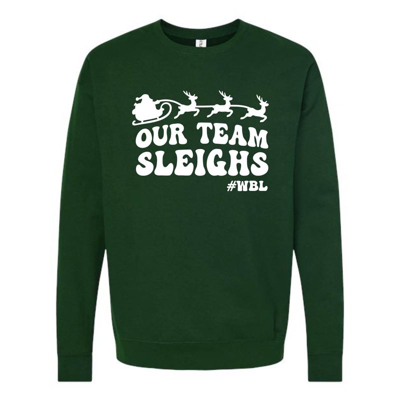 WBL Team Sleighs Fleece Crew