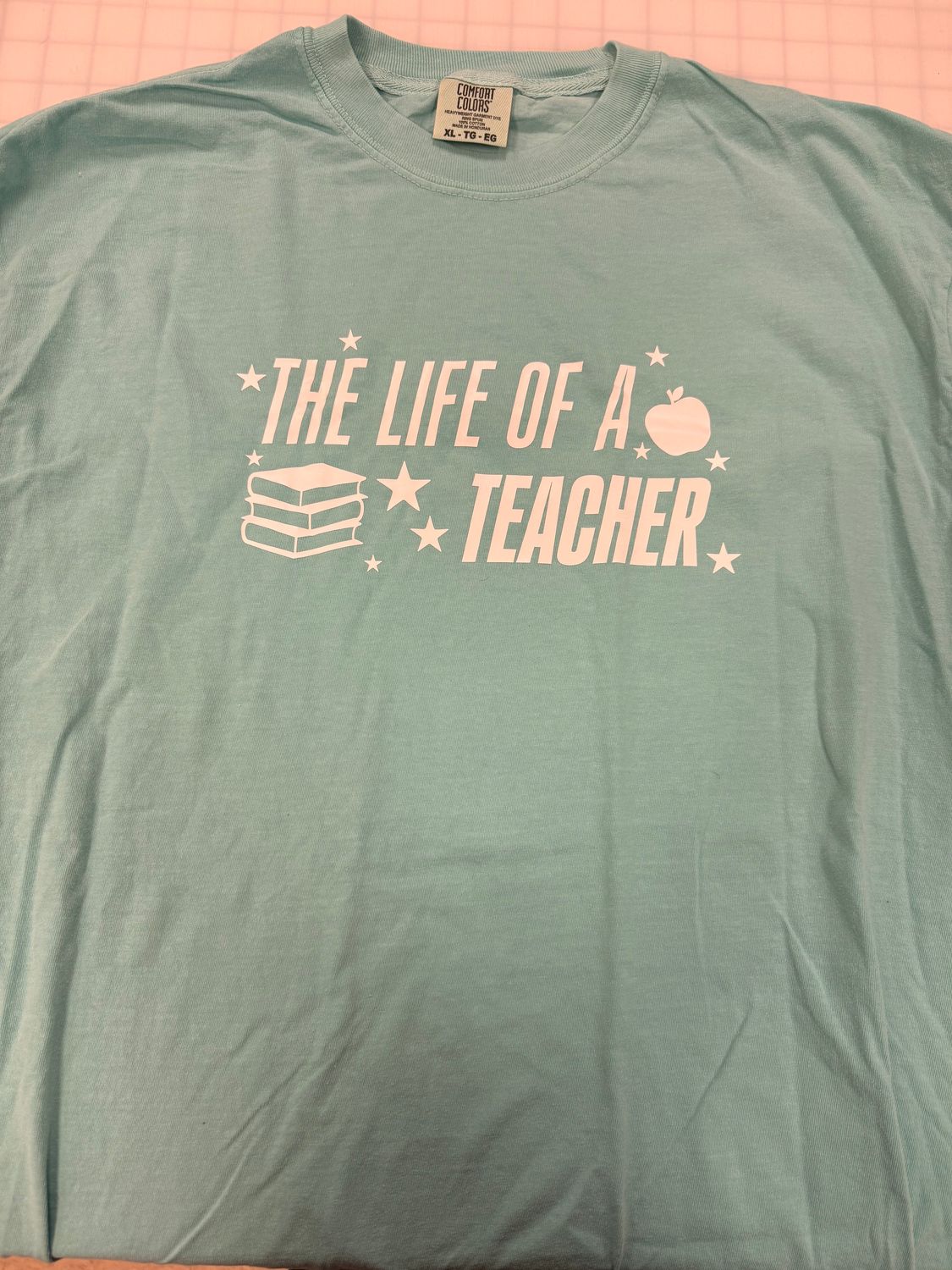 (XL) The Life Of A Teacher - Long Sleeve Mint