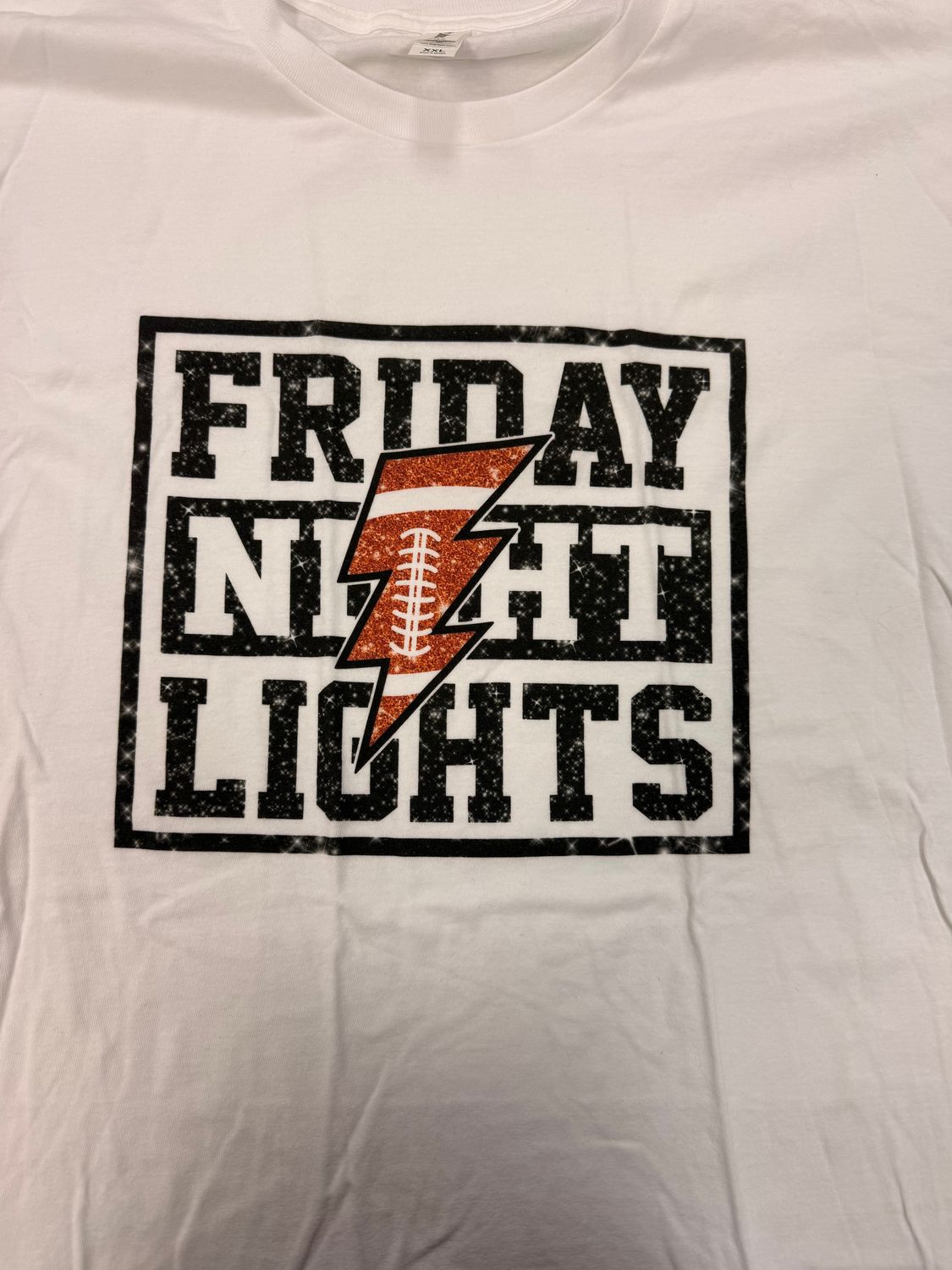 (2X) Friday Night Lights - Short Sleeve White