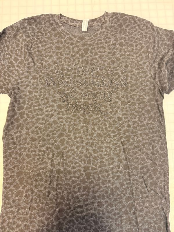 (S) On Wednesday We Wear Black - Glitter Black - Short Sleeve Black Reptile