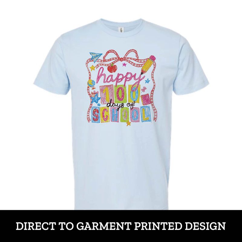 Happy 100 Days Short Sleeve Happy 100 Days Short Sleeve