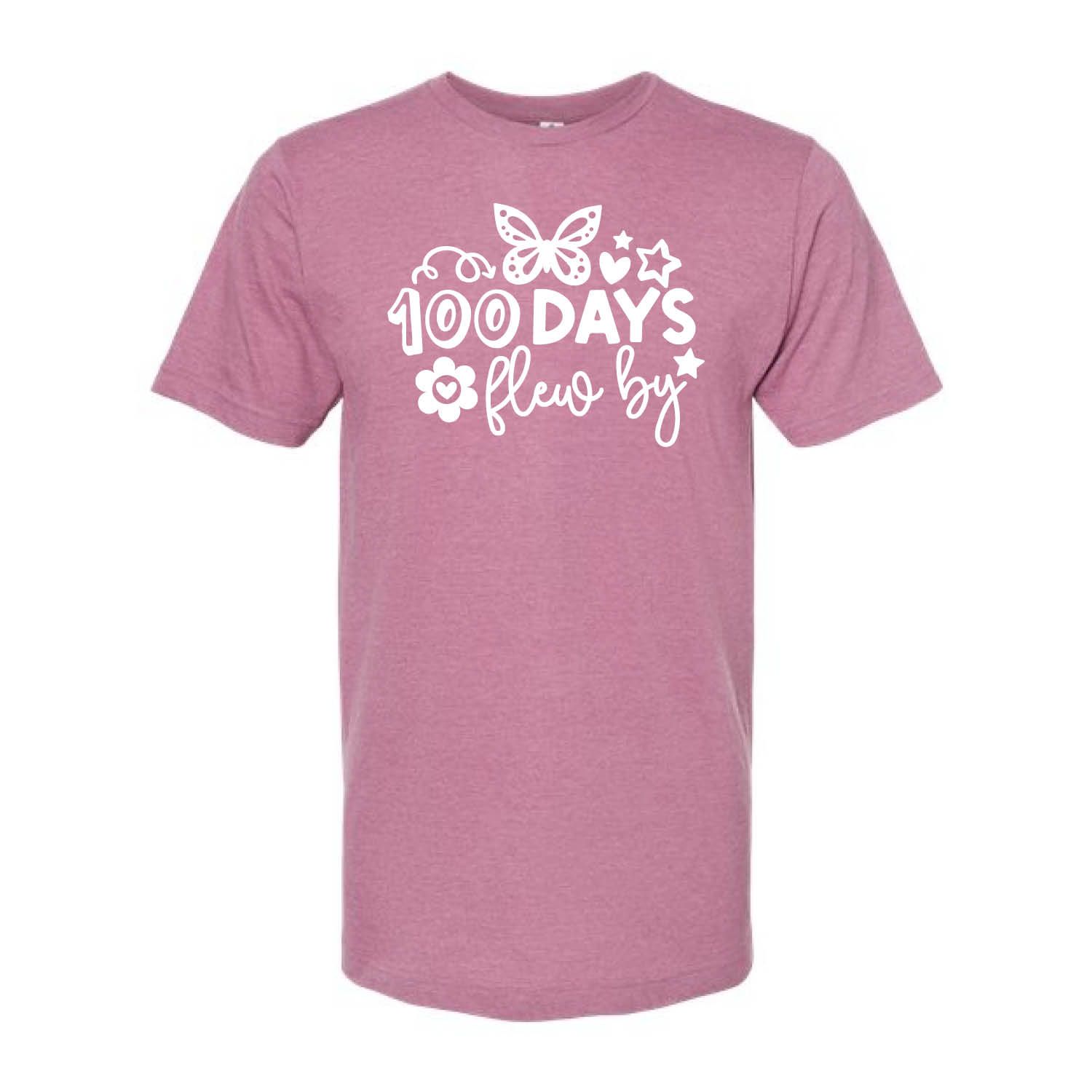 Customizable 100 Days Flew By Short Sleeve Customizable 100 Days Flew By Short Sleeve