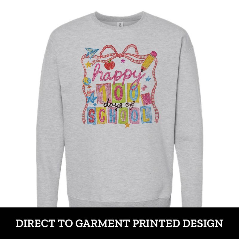 Happy 100 Days Fleece Crew Happy 100 Days Fleece Crew